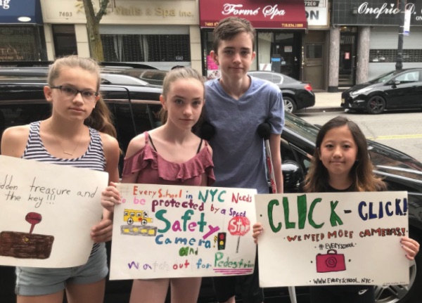 Bay Ridge Kids Press Marty Golden to Prove His Promises on Speed Cameras Weren’t Empty