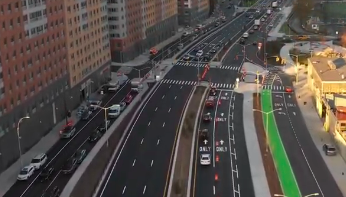 Gov. Cuomo Celebrates New Sheridan Boulevard, But Advocates Still Wary