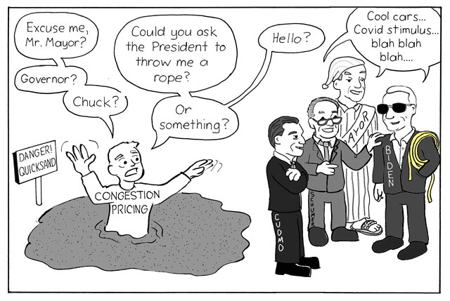 A Round and a Roundy: Get Out of Joe’s Way, Governor, Mayor and Senator!