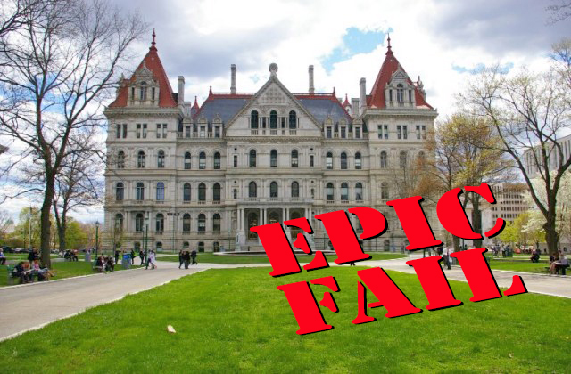 YOU ASKED FOR IT! The Albany Report Card for a Failing Legislative Session