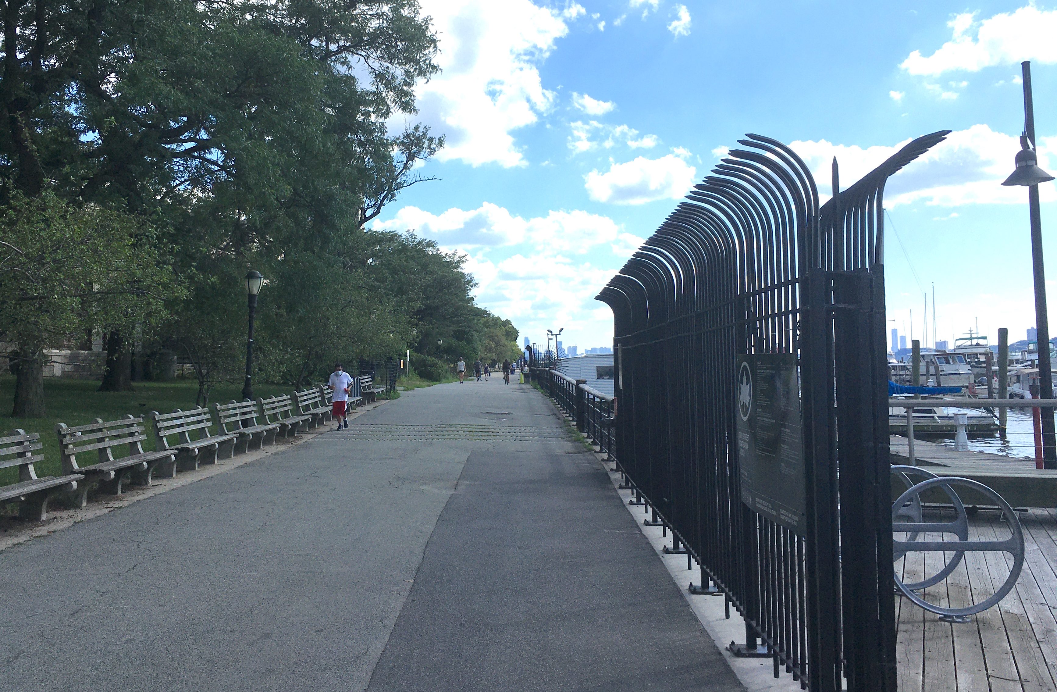 Hudson Greenway Riverside Park Photo: Eve Kessler