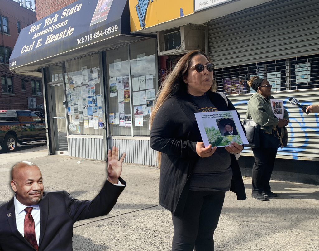 Supporters of Sammy’s Law Rally Heastie and Share Frustrations About Assembly’s Inaction on Speed Limit Reduction