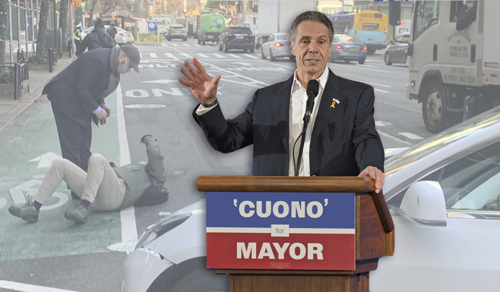 Disgraced Ex-Gov Cuomo Embraces Fever Dream of Anti-Bike, Anti-Safety Cranks