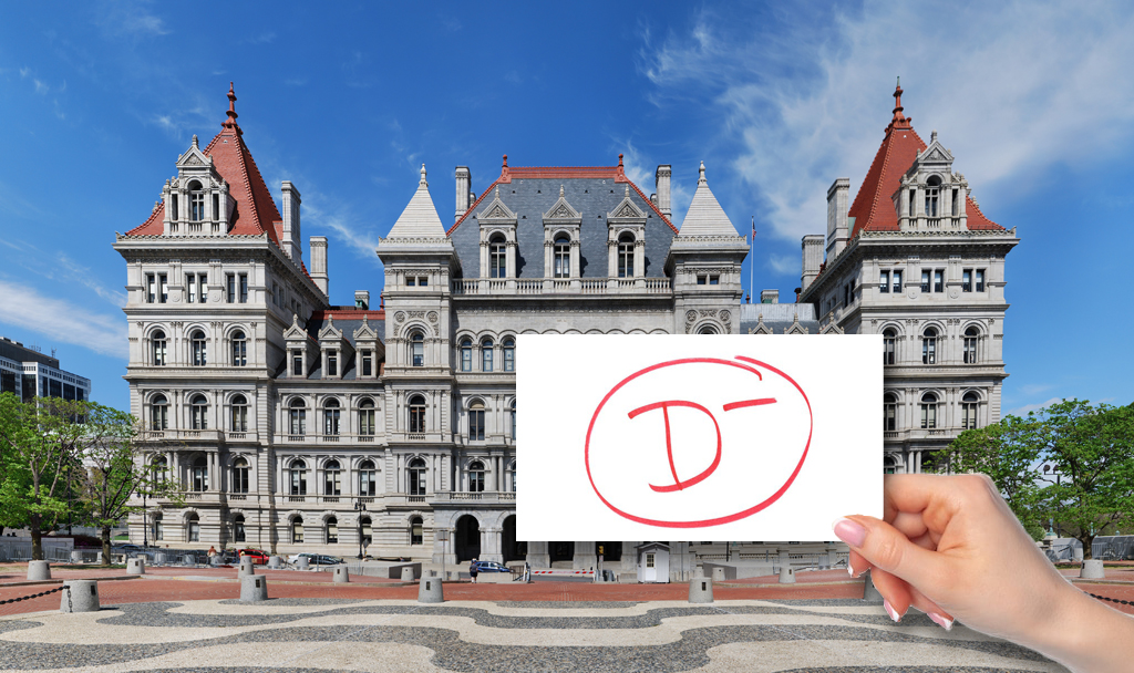 D-Minus! The Albany Report Card for 2025