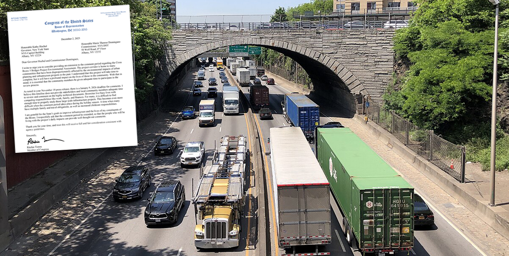 Rep. Ritchie Torres, Advocates Call For More Public Comment on Cross Bronx Project